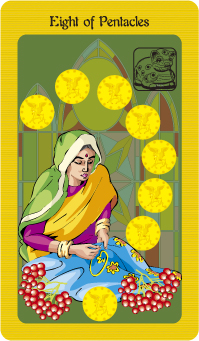 Eight of Pentacles