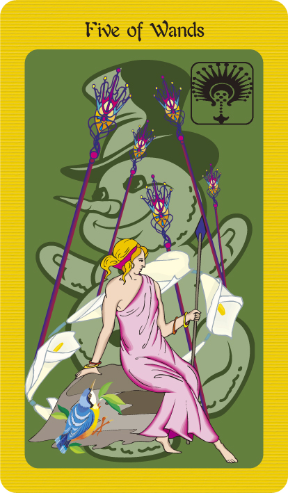 Five of Wands