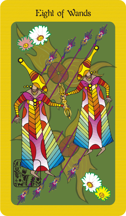 Eight of Wands